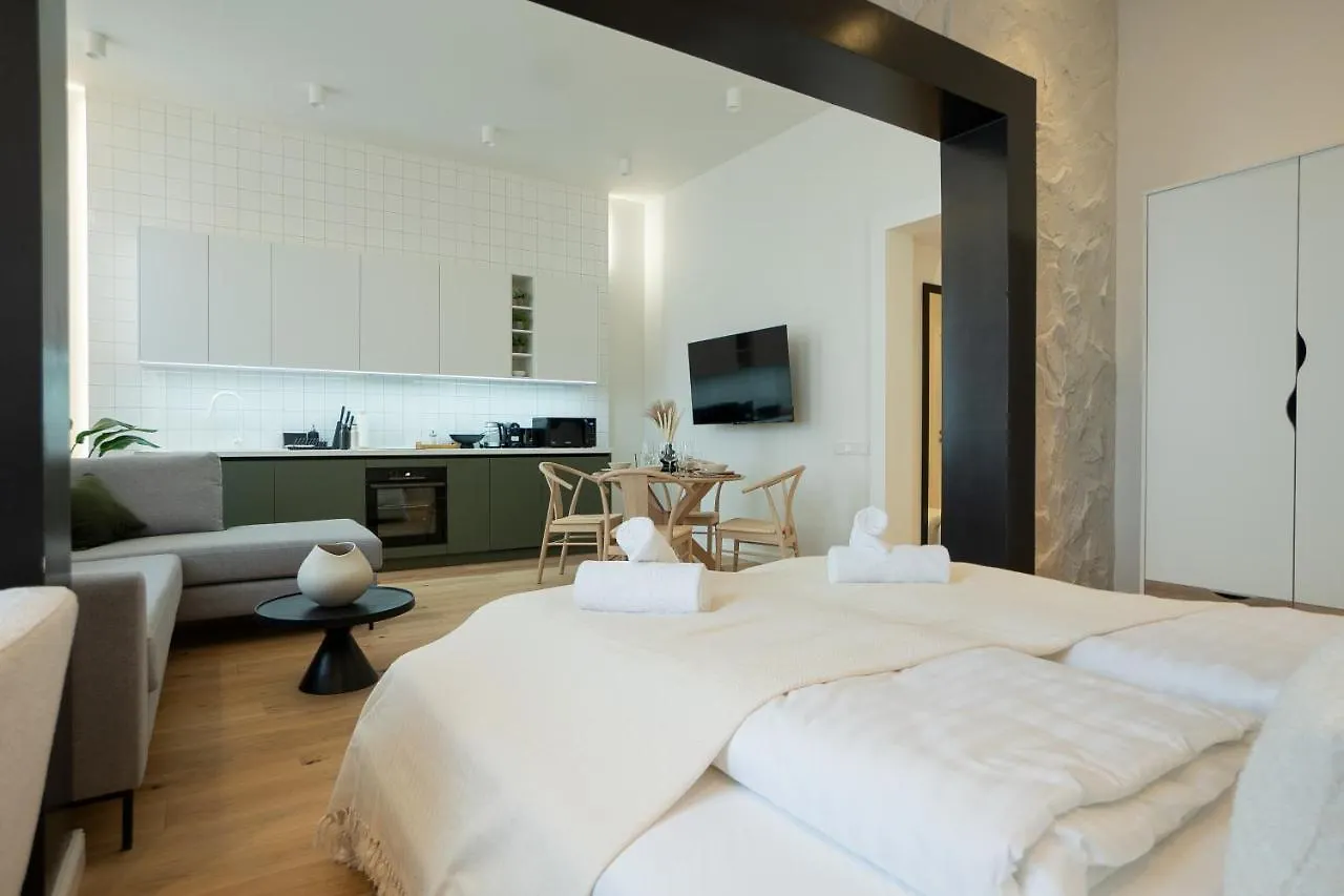 Brand-New 2-Room Apartment With A King Size Bed Vienna