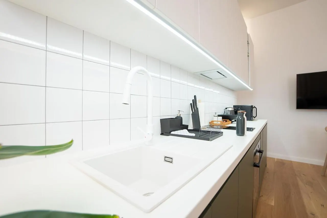 Brand-New 2-Room Apartment With A King Size Bed Vienna Austria